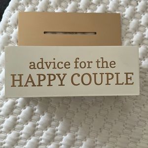 Advice for happy couple box